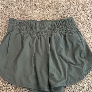 Women's Athletic Shorts in Charcoal by [Brand]